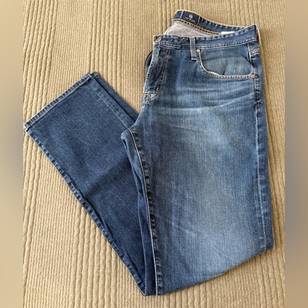 Ag Adriano Goldschmied The Graduate Blue Jeans